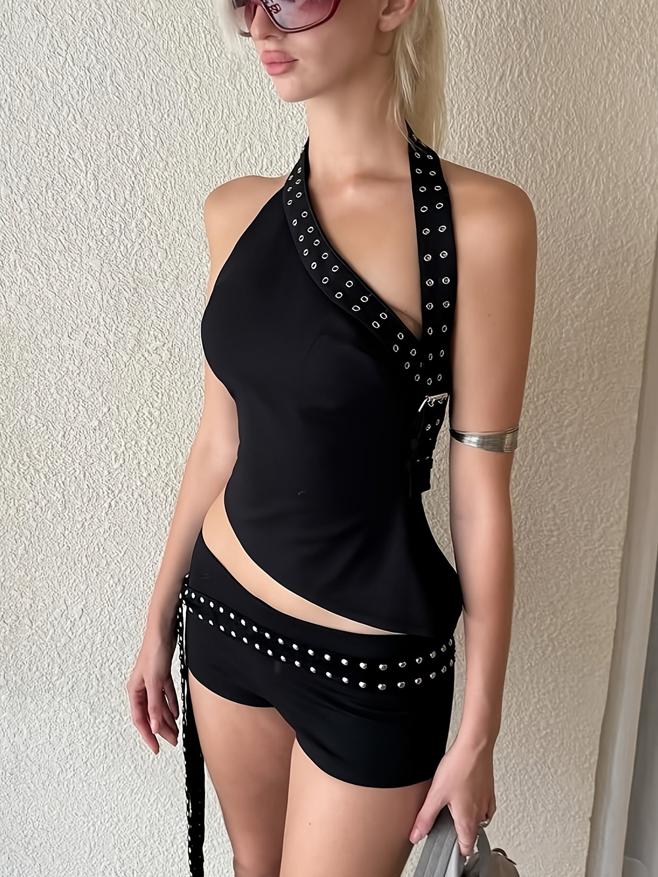Studa- Ensemble 2 pièce Haut+short sexy S au L