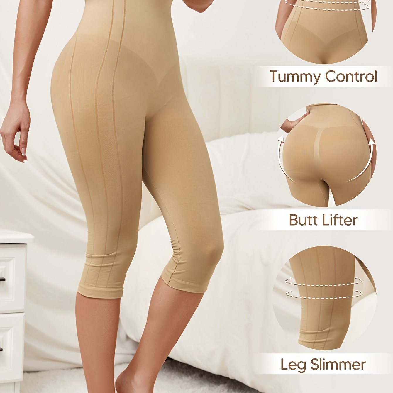 Capri Sculpt Fit – Taille haute, effet gainant jusqu'au XXL