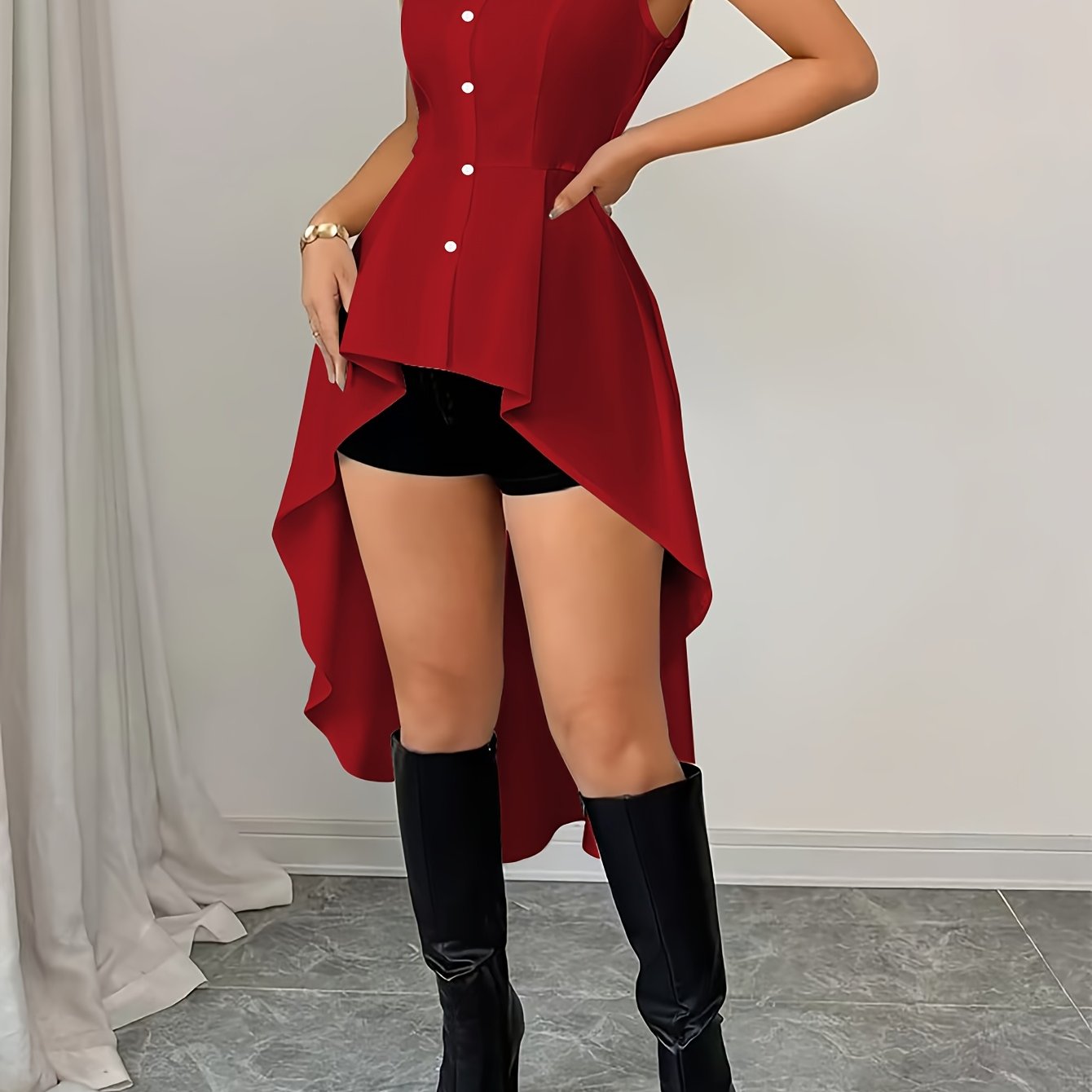 Hélorya - Robe chic silhouette raffinée