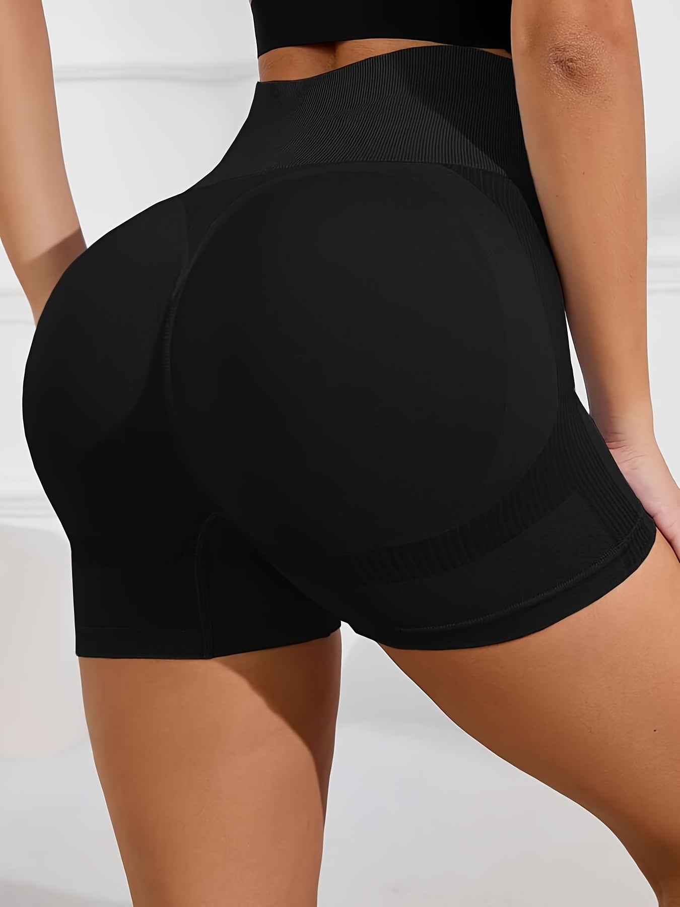 Shorty_ Ensemble haut et short de sport sexy