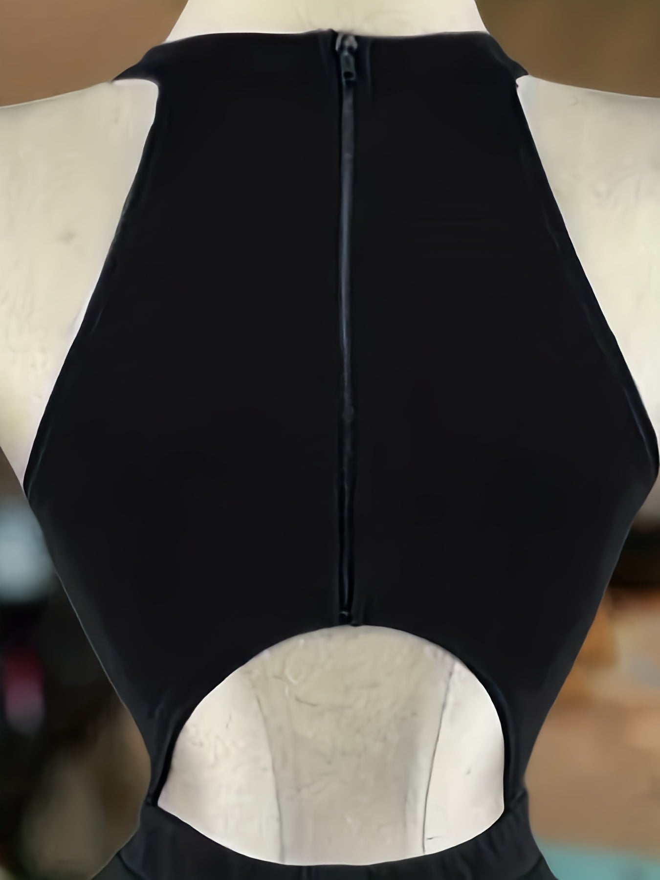 Robbyn- Robe sexy élégante sans manches à col halter