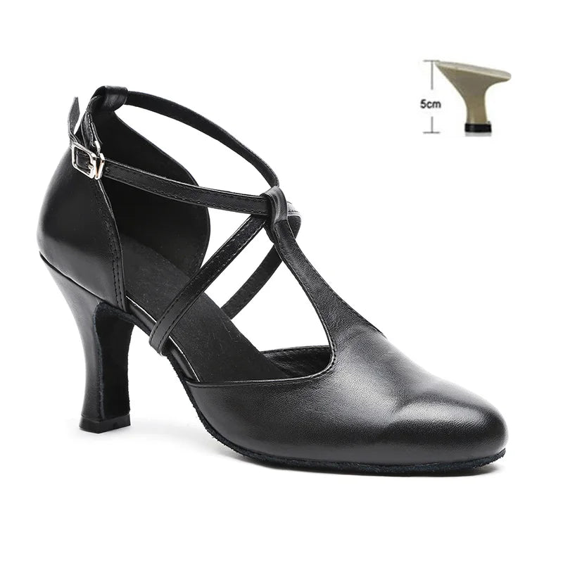 Camelle - chaussure de danse latine et heels