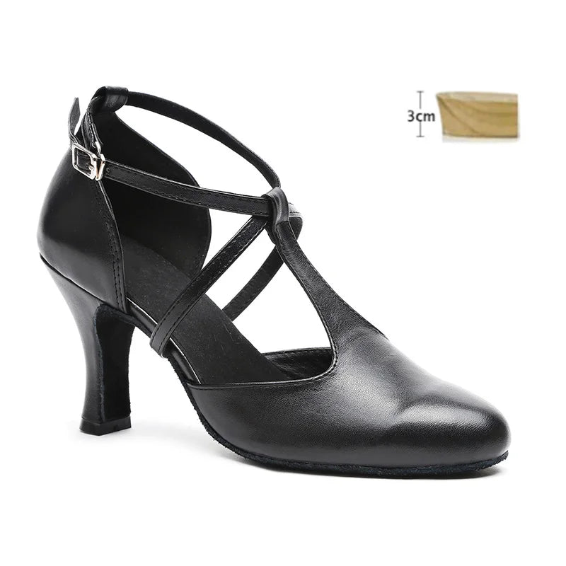 Camelle - chaussure de danse latine et heels