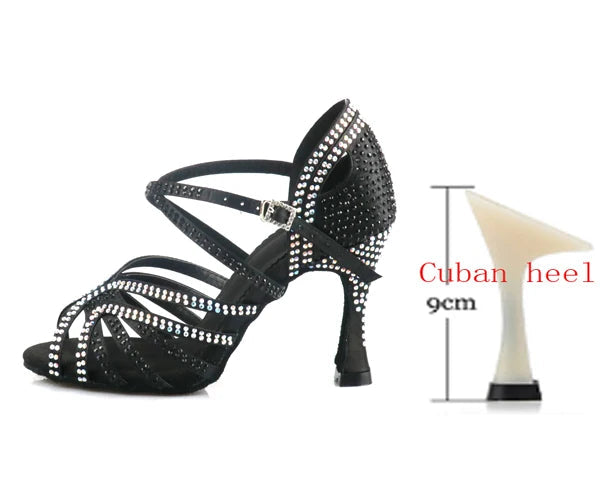 Jiama _ Chaussure bi color danse latine originale