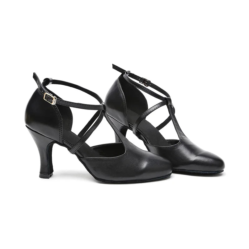 Camelle - chaussure de danse latine et heels
