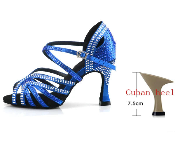 Jiama _ Chaussure bi color danse latine originale