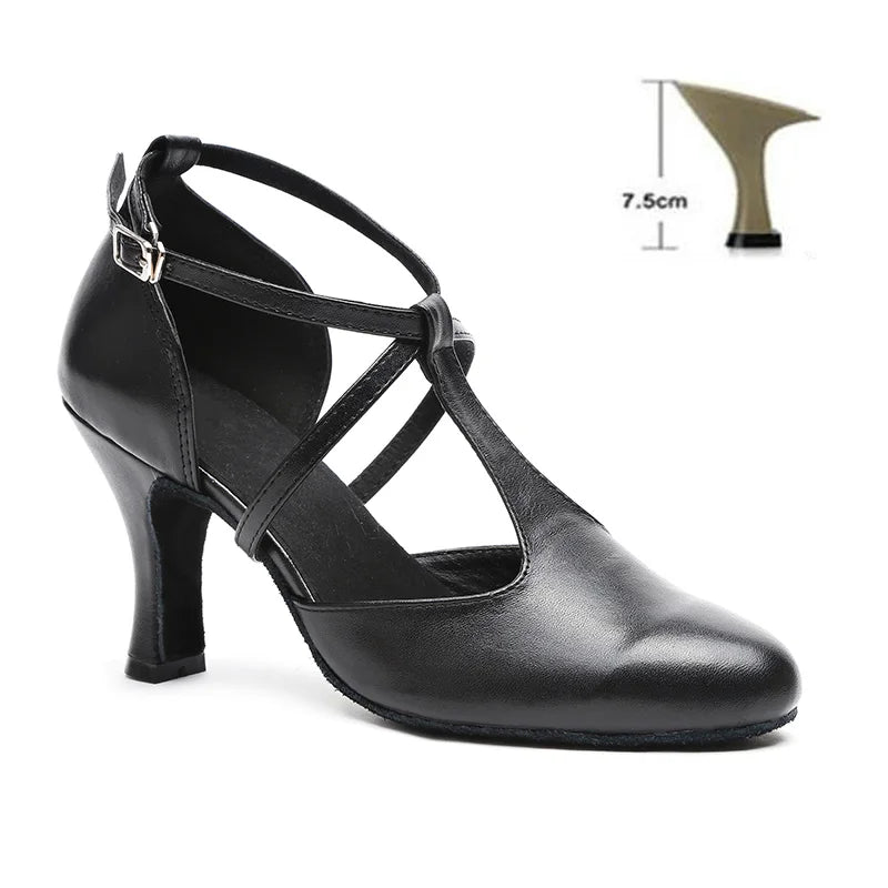 Camelle - chaussure de danse latine et heels