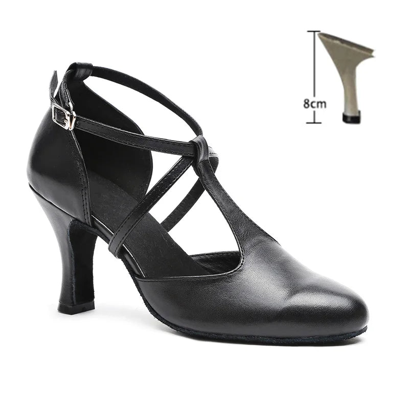 Camelle - chaussure de danse latine et heels