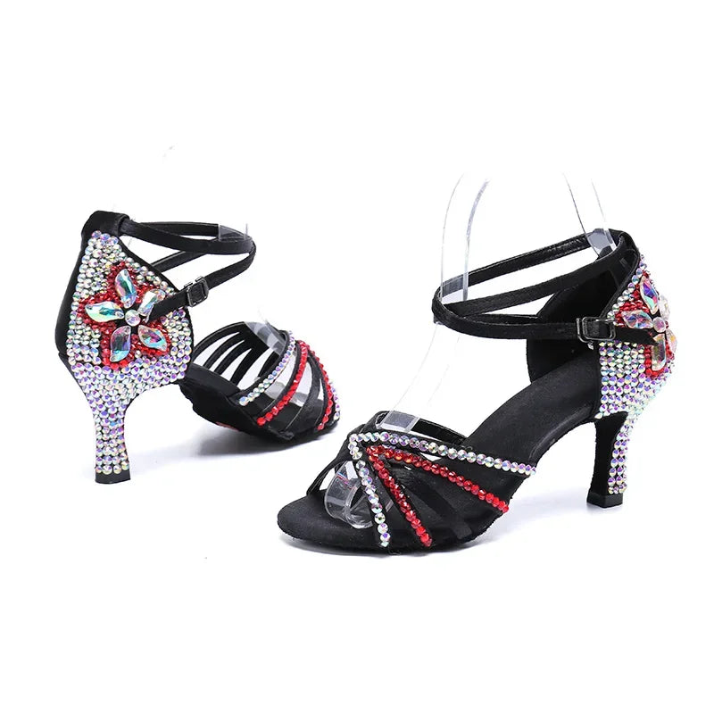Diamia- Chaussure danse latine strass - NOUVEAU