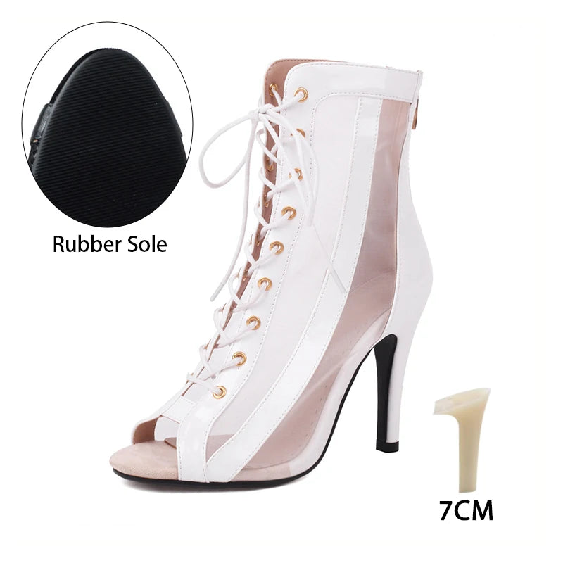 Renna Blanc- chaussures heels