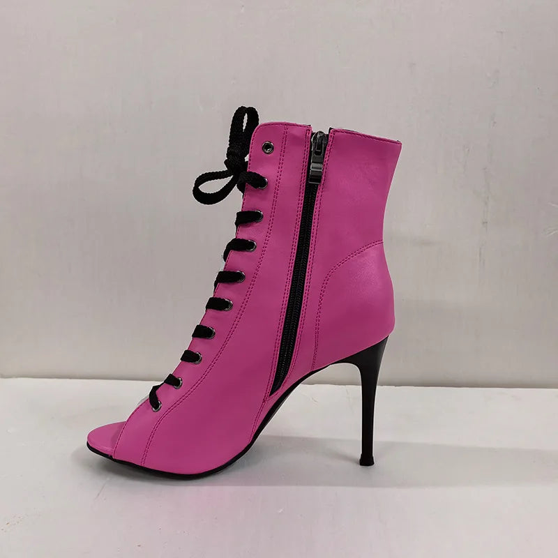 Tika - Chaussure bottine heels couleurs