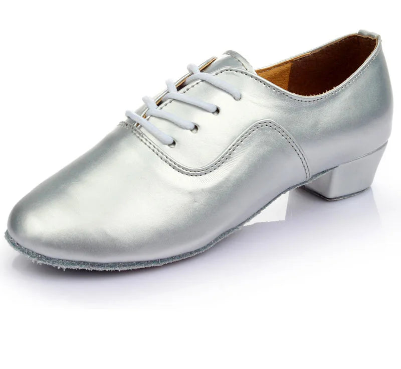 Arhento - Chaussure latine garçon blanc ou argent