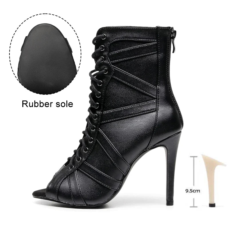 Sophiana noire_ Chaussure de Heels