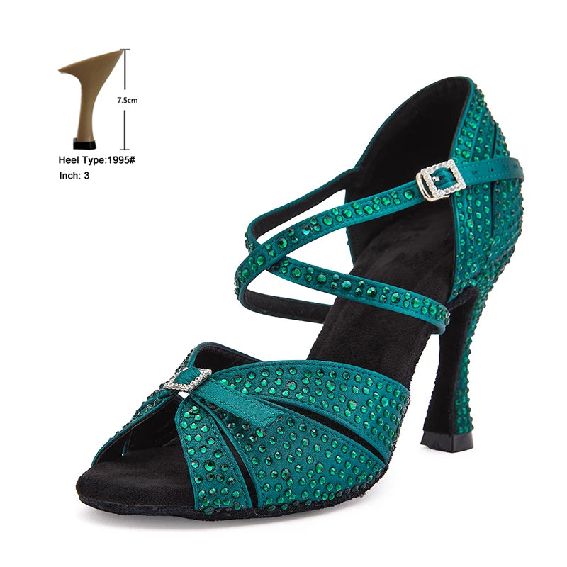 Elegancia - Chaussures De Danse Latine Femmes
