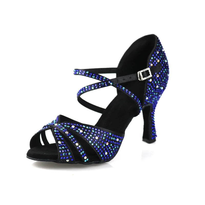 Brillo Latino – Chaussure danse latine éclatante