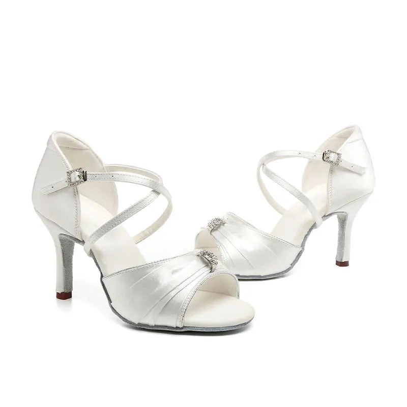Ballia - Chaussures de Danse Latine Femmes 5CM/7.5CM/8CM