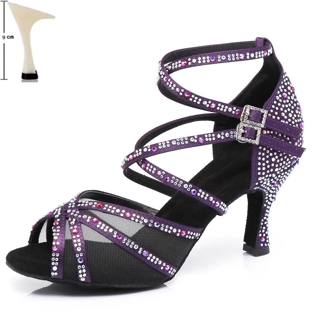 Diamond - Chaussure de danse latine