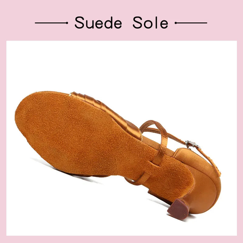 Ballia - Chaussures de Danse Latine Femmes 5CM/7.5CM/8CM