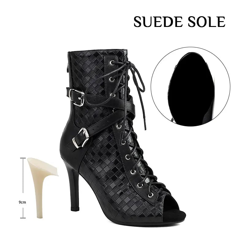 Élan Latina noire - chaussure heels