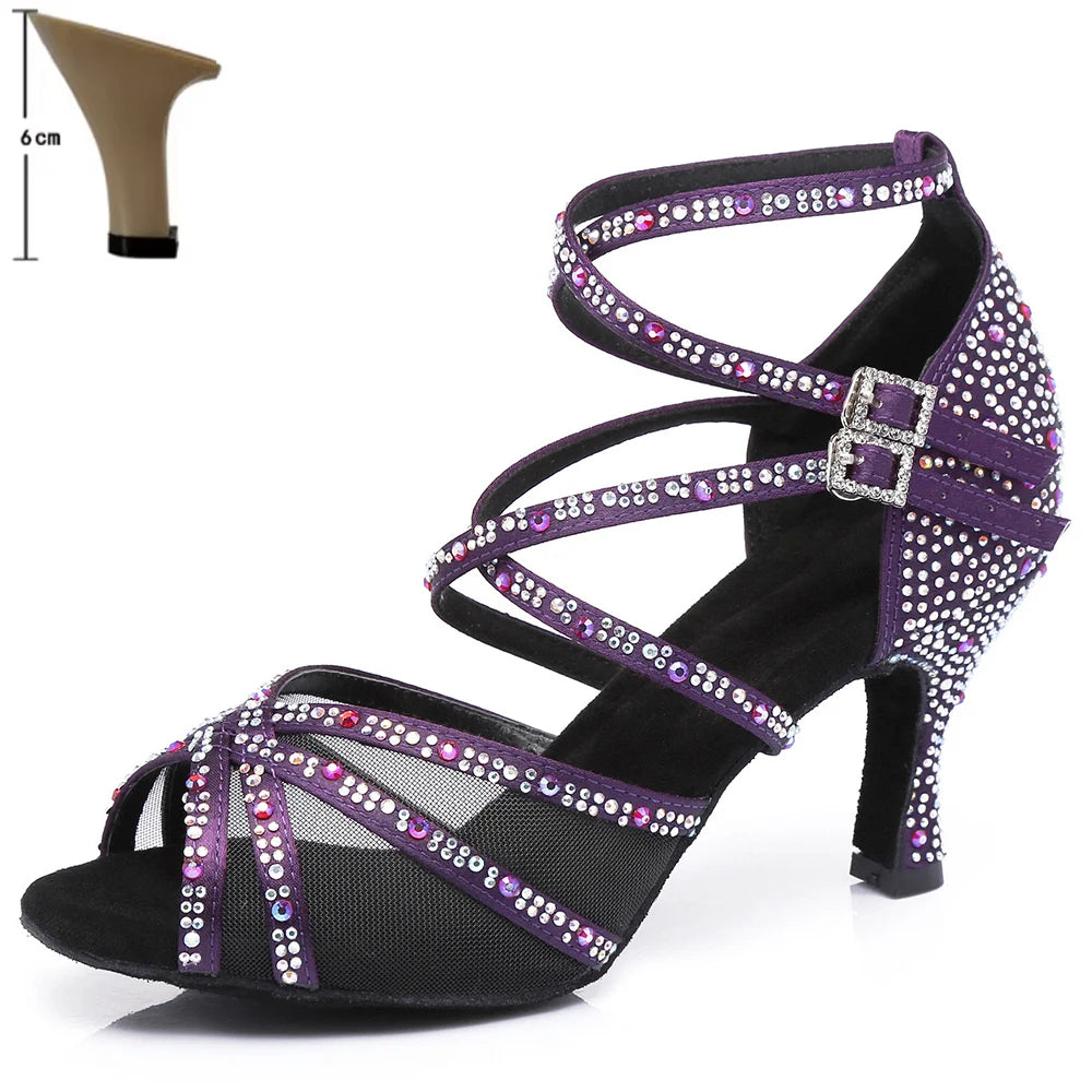 Diamond - Chaussure de danse latine