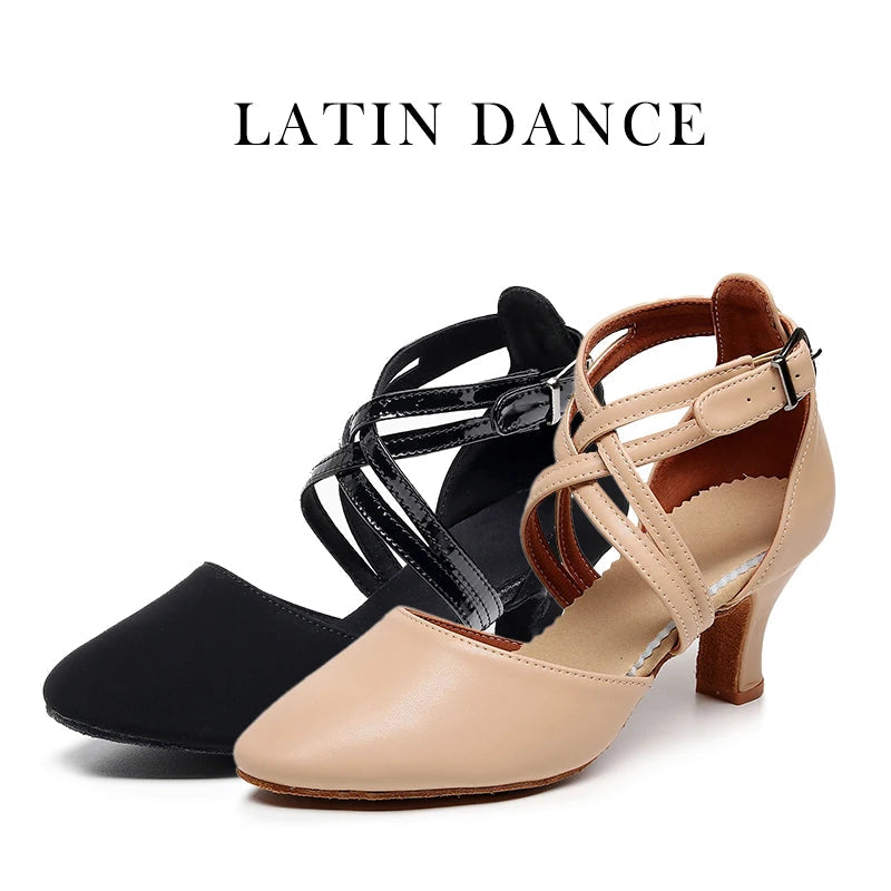 Odera- Chaussure fermée de danse latine