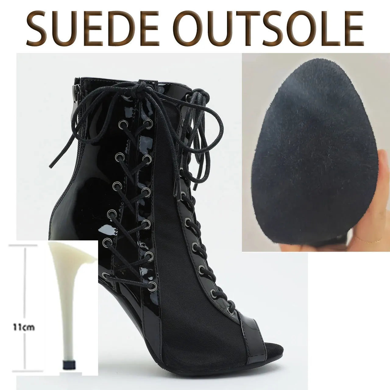 BotNew_ Bottine talon à lacet sexy heels
