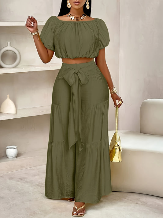 Austine - Pantalon fluide silhouette raffinée