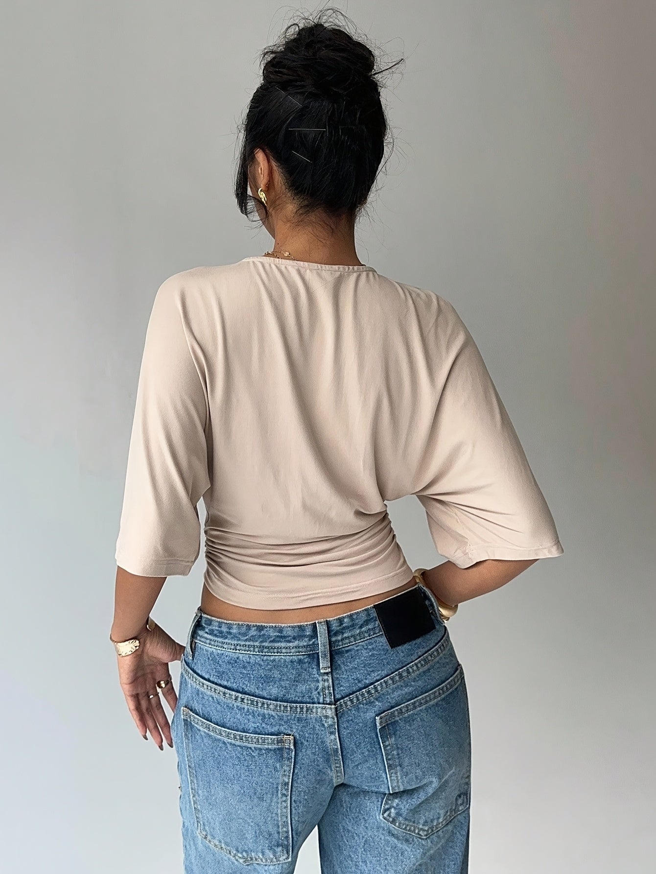 Bréloria - Robe élégante coupe fluide