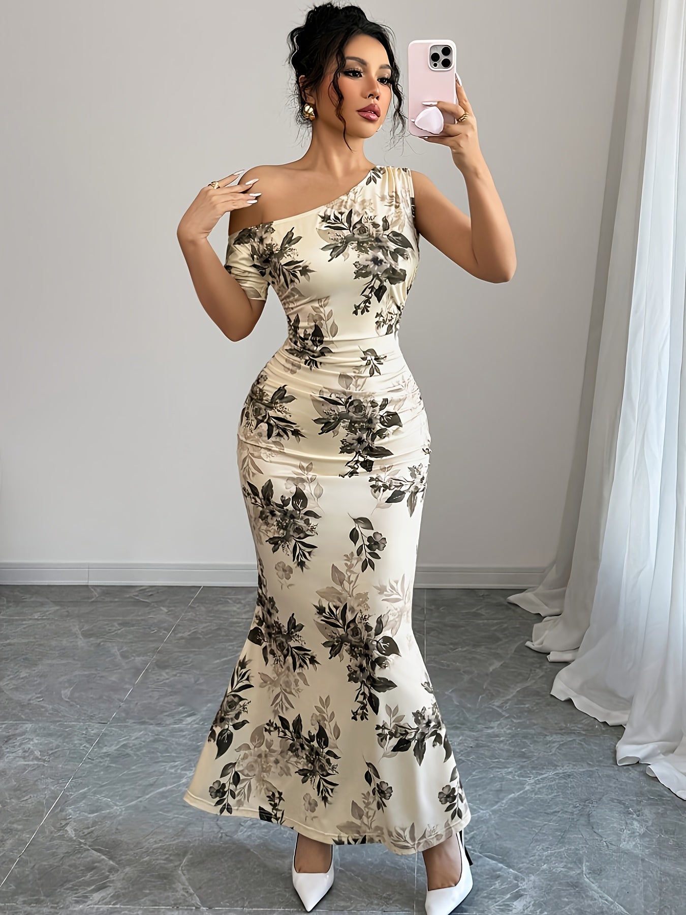 Lorysane - Robe élégante coupe fluide