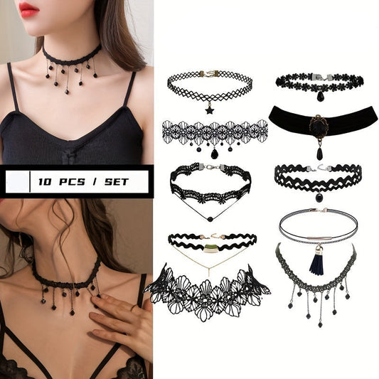 10 pcs Ras de cou