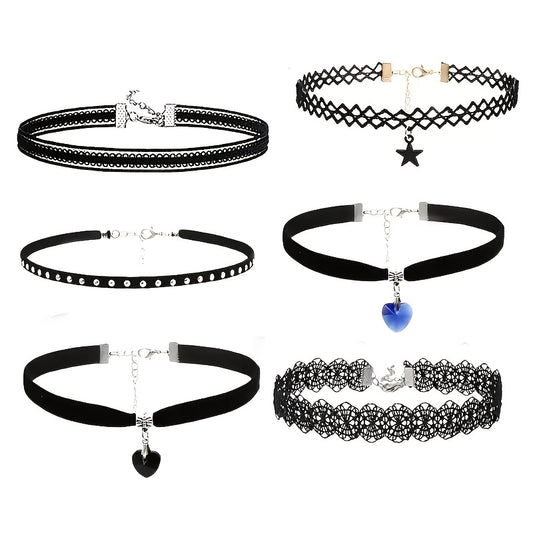6pcs Ras de cou