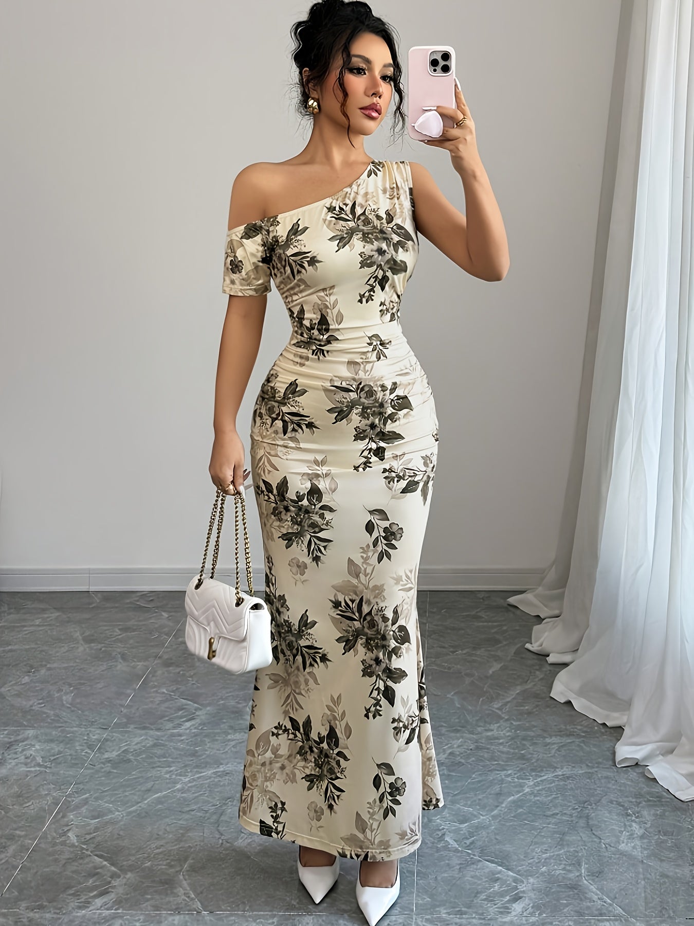 Lorysane - Robe élégante coupe fluide