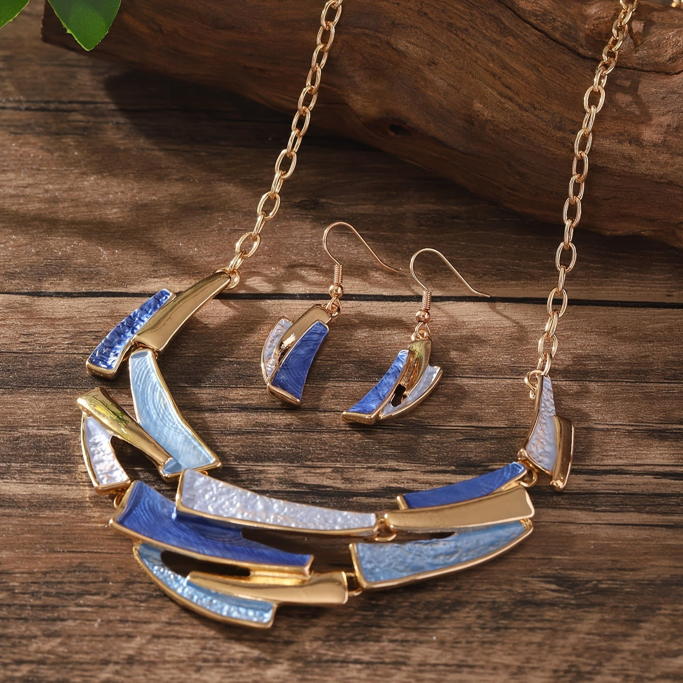 Lien Vintage- Un set géométrique boho chic