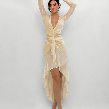 Dentelle Muse – robe moulante en dentelle