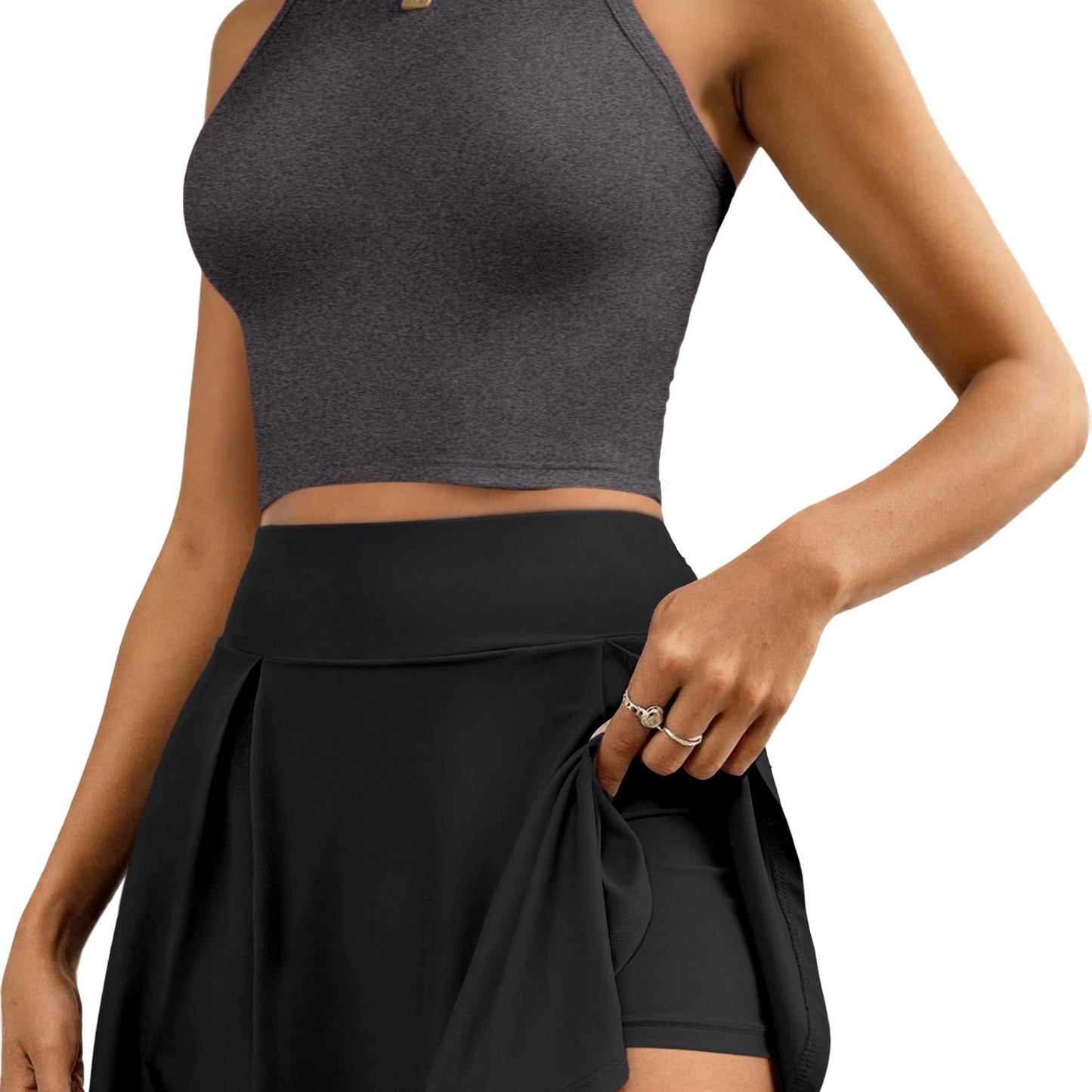 Twin- Ensemble 2 pieces jupe short/haut