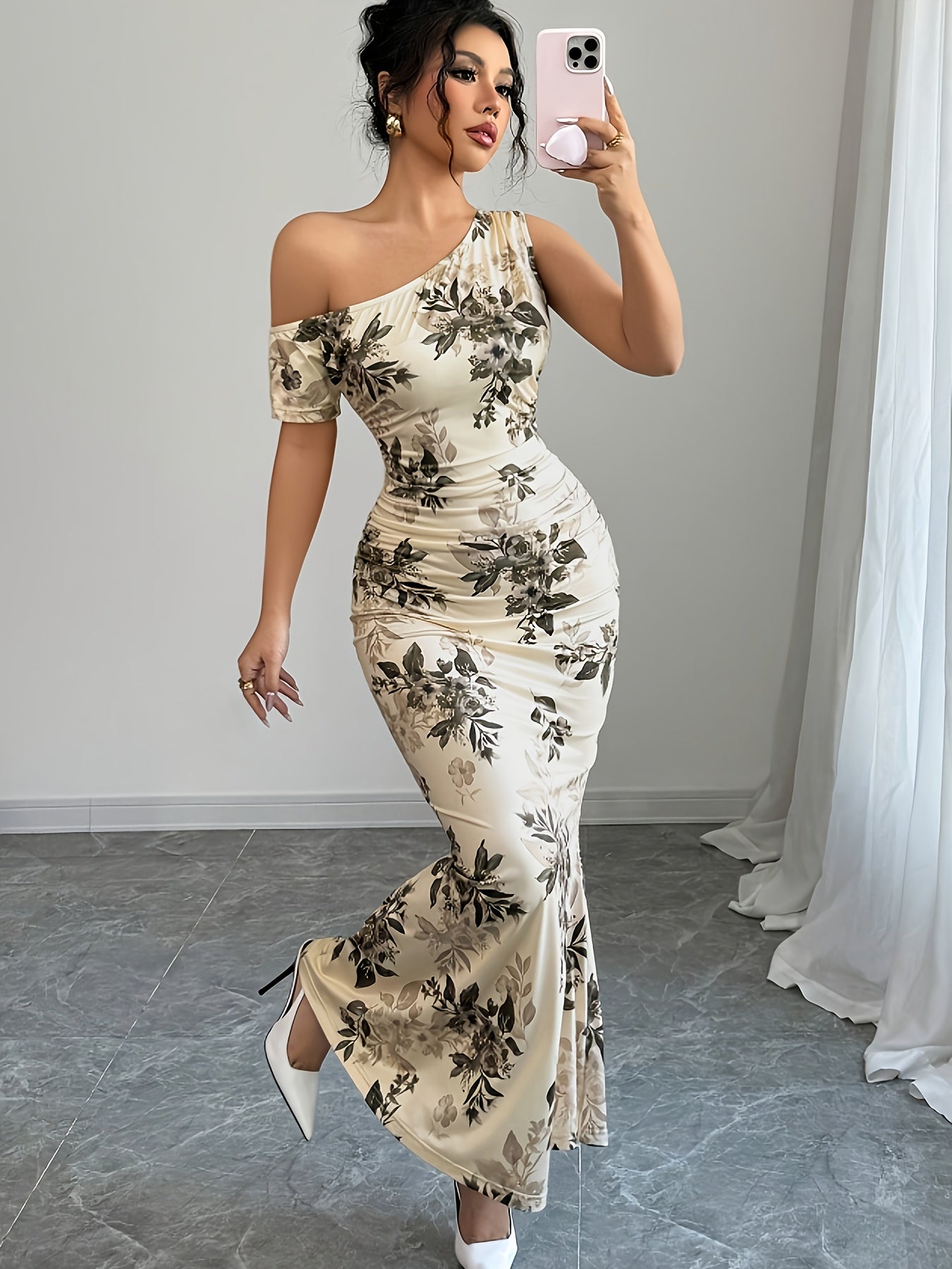 Lorysane - Robe élégante coupe fluide