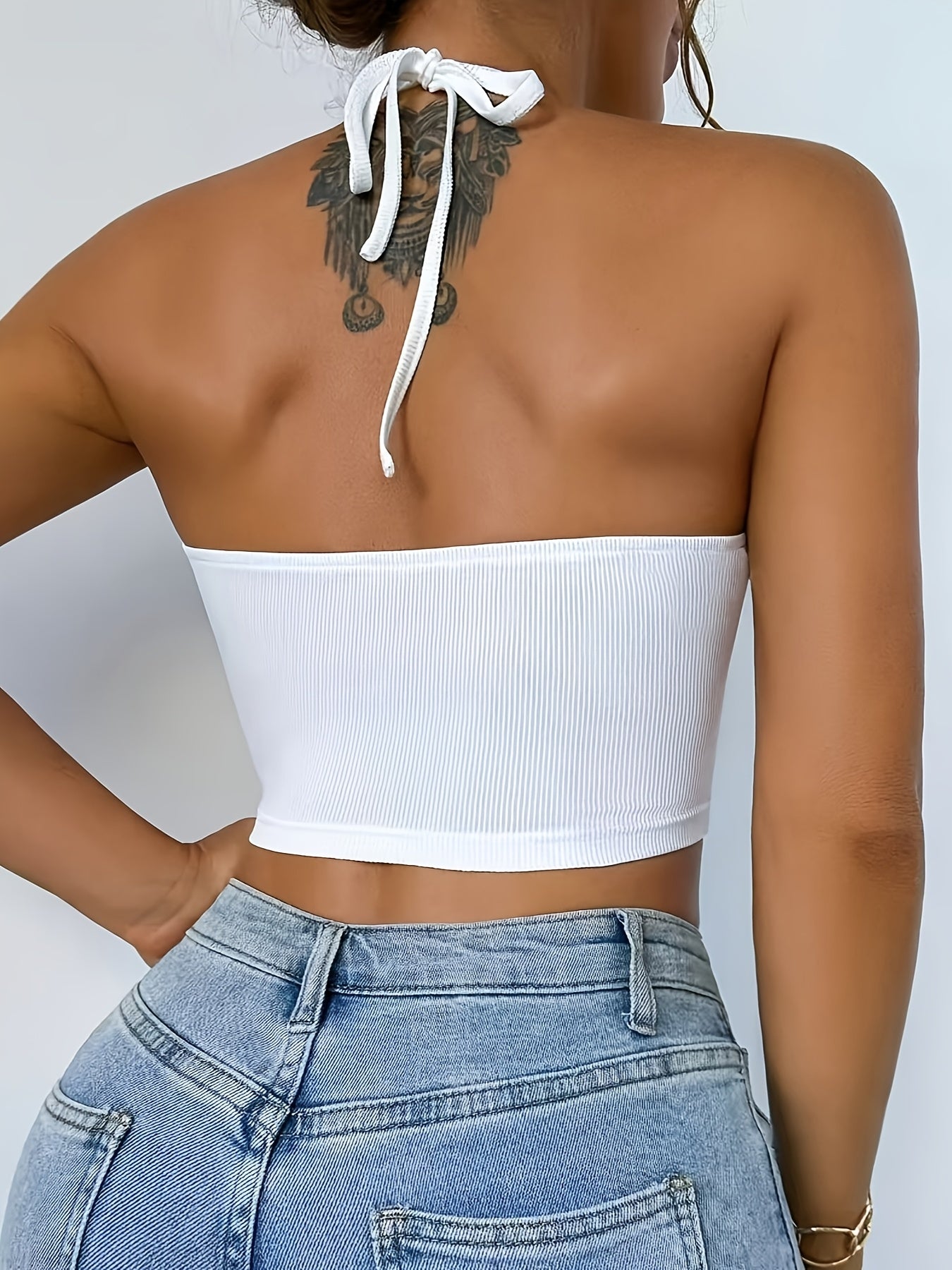 Amsa - 2pcs haut dos nu S au XL