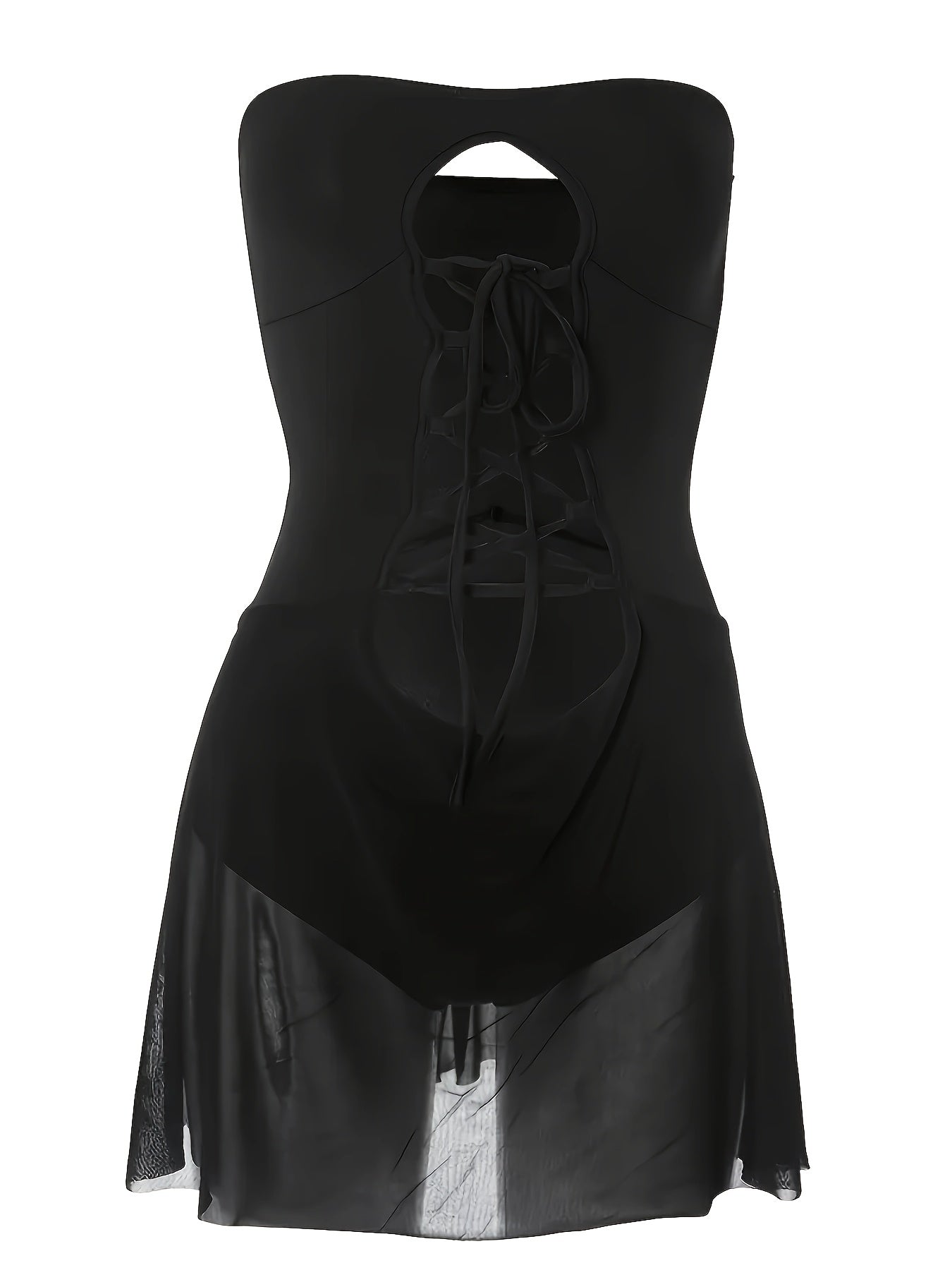 Stia - Ensemble body sexy transparent