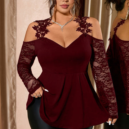 Régina - Haut raffiné tombé élégant