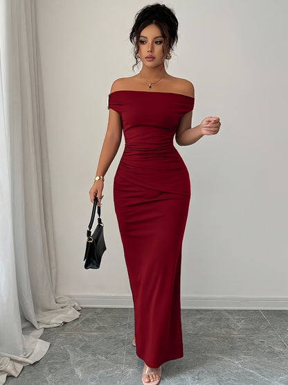 Vloryne - Robe chic silhouette raffinée