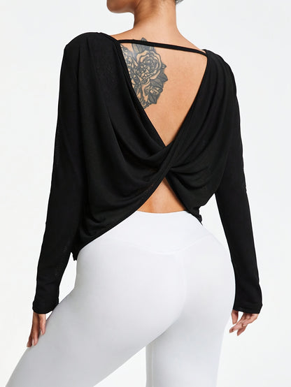 Cross Gym – Haut sport croisé dans le dos