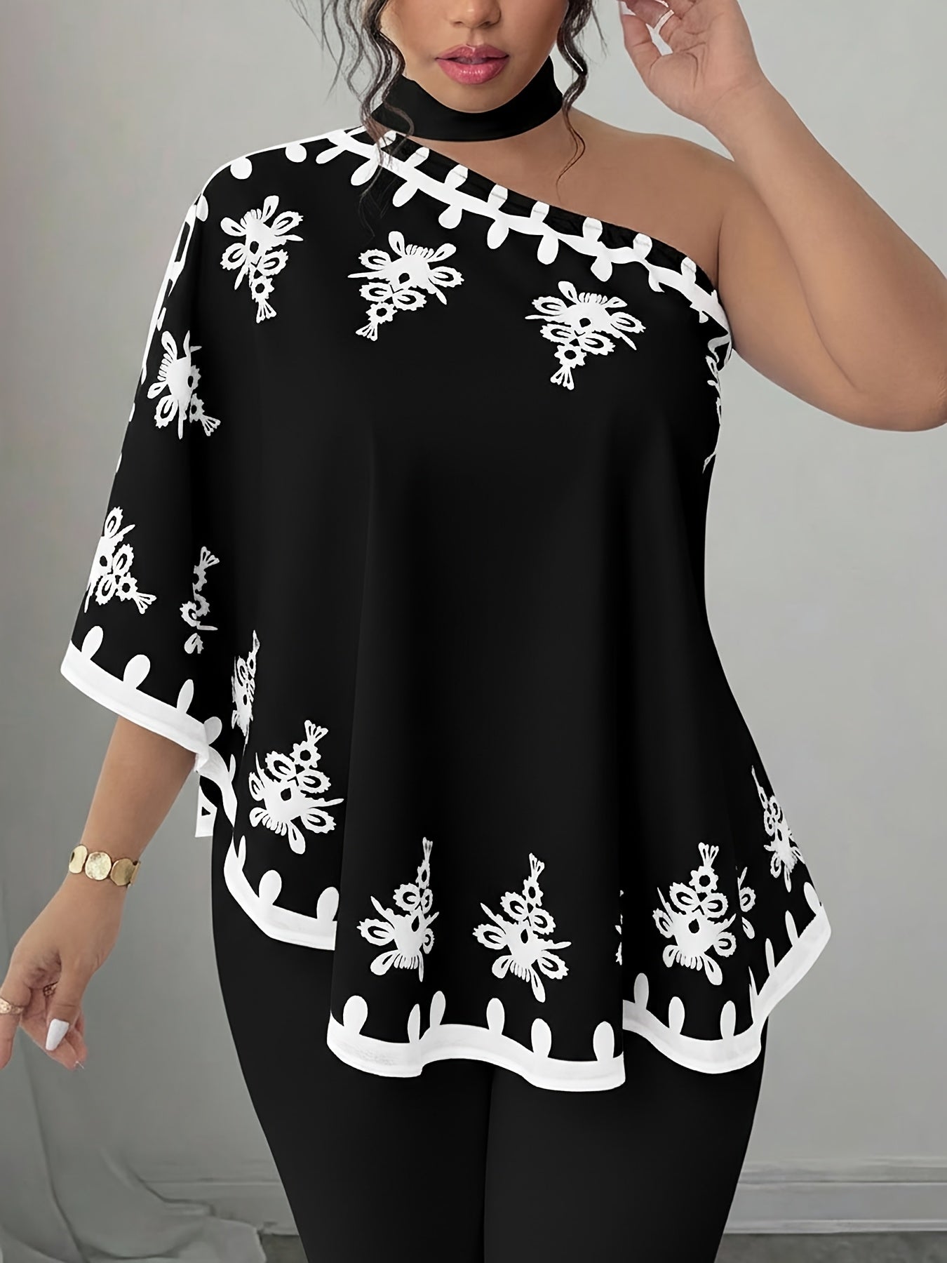 Roselyne - Haut élégant coupe structurée