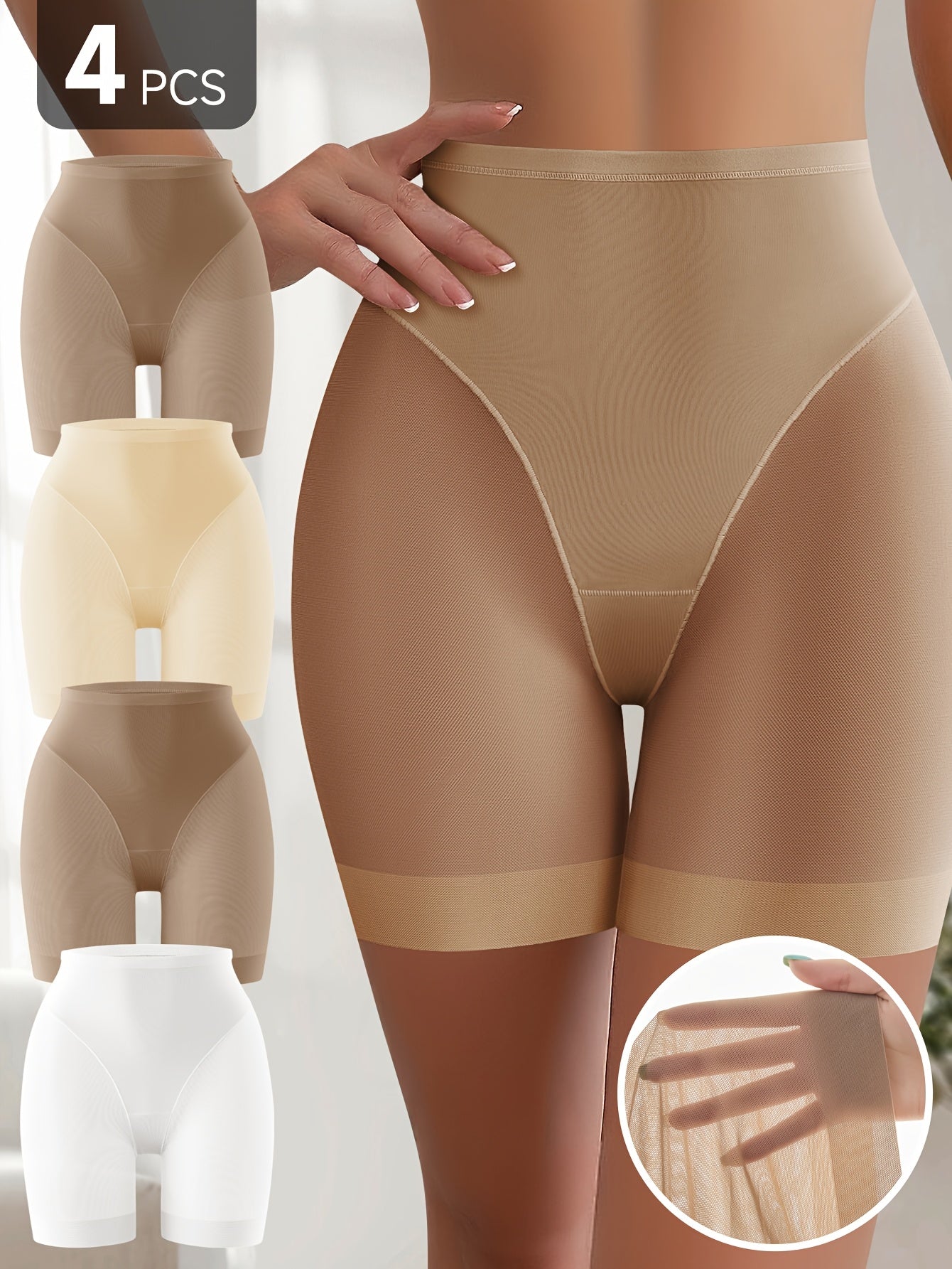 Tamy - Lot de 4 shorts de sport pour femme