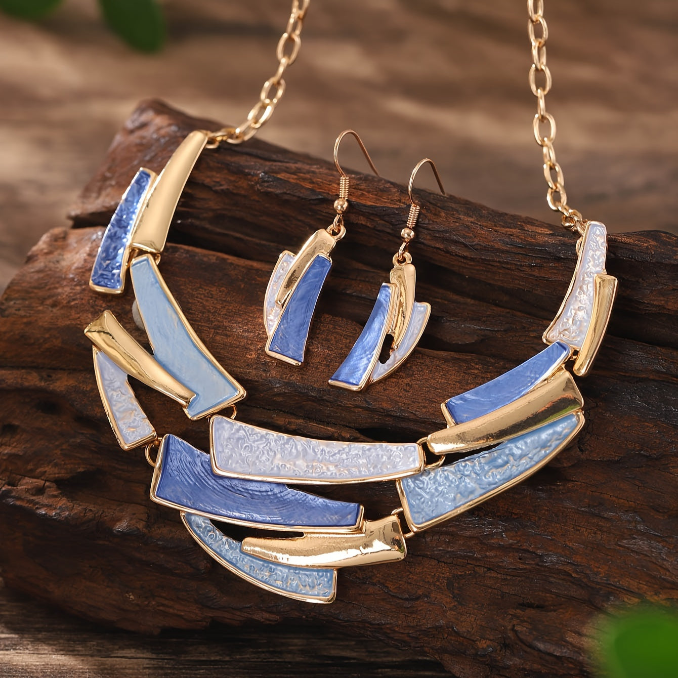 Lien Vintage- Un set géométrique boho chic