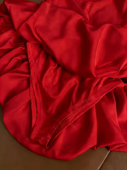 Orlla Jupe short élégante Orella Femme à col rond dors