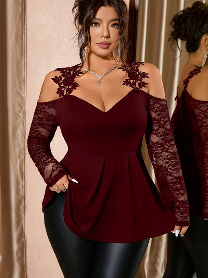 Régina - Haut raffiné tombé élégant