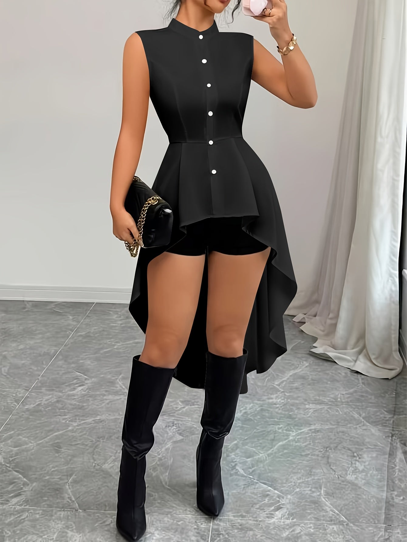 Hélorya - Robe chic silhouette raffinée