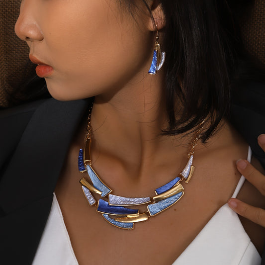 Lien Vintage- Un set géométrique boho chic