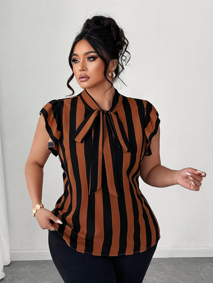 Joelle- Haut raffiné tombé élégant