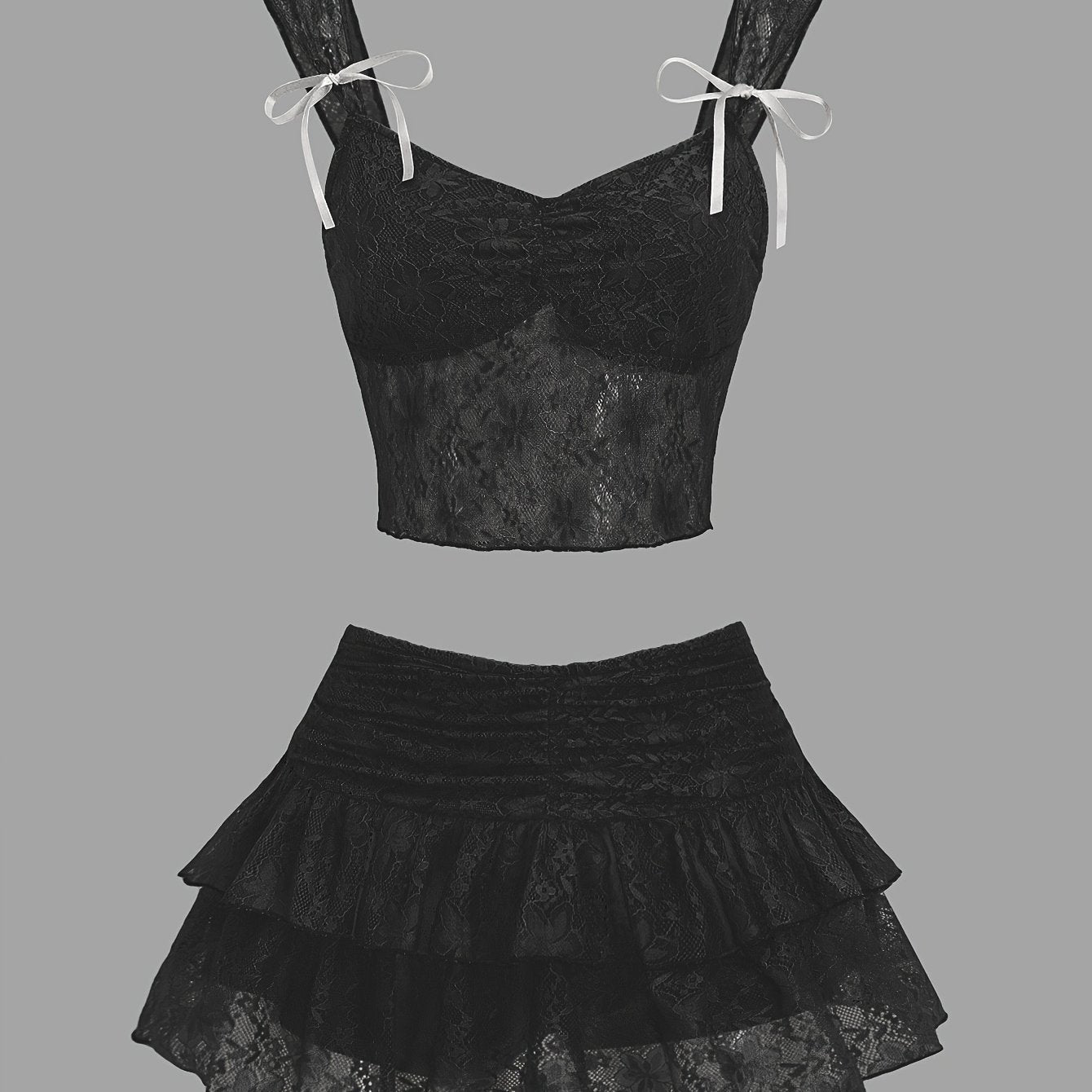 Chest - Ensemble et jupe mi dentelle